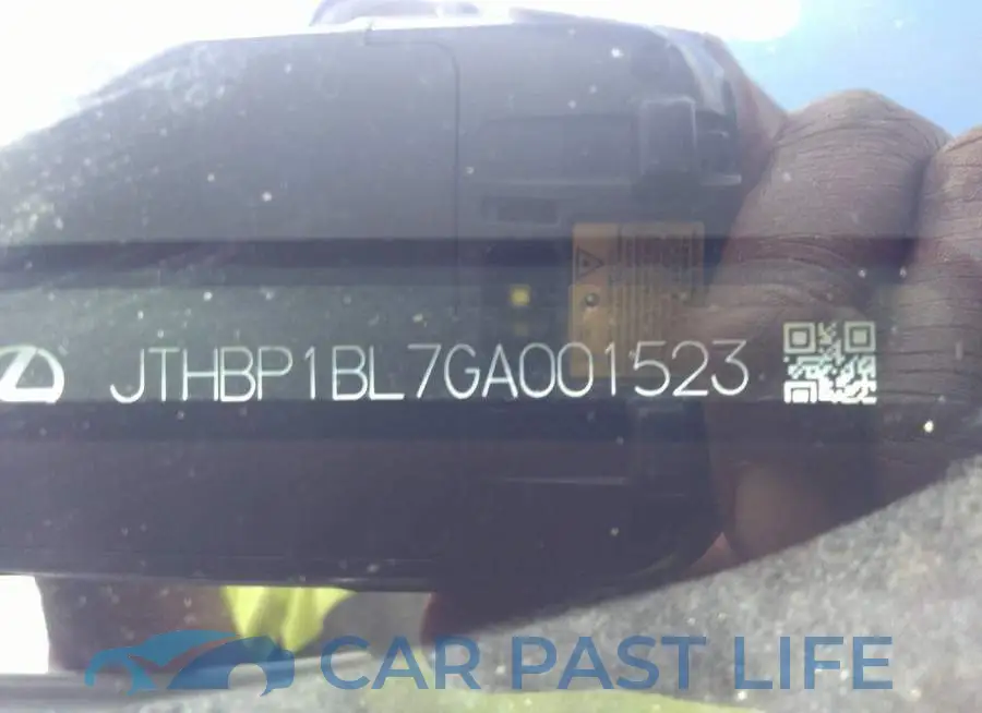 JTHBP1BL7GA001523# 9