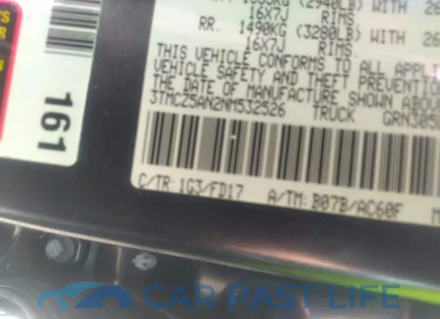3TMCZ5AN2NM532526# 9