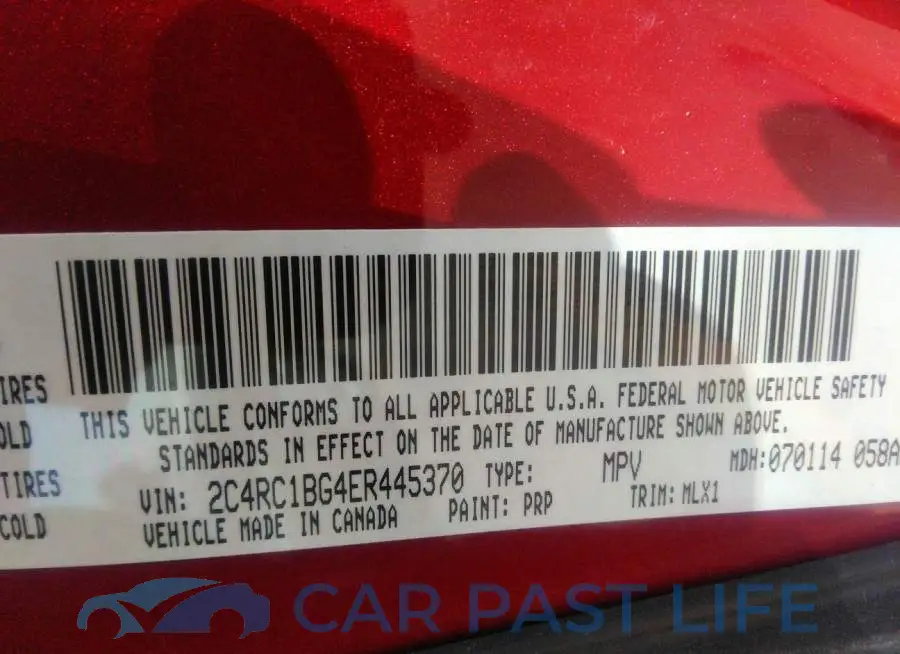 2C4RC1BG4ER445370# 9