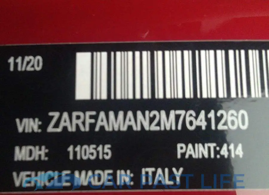 ZARFAMAN2M7641260# 9