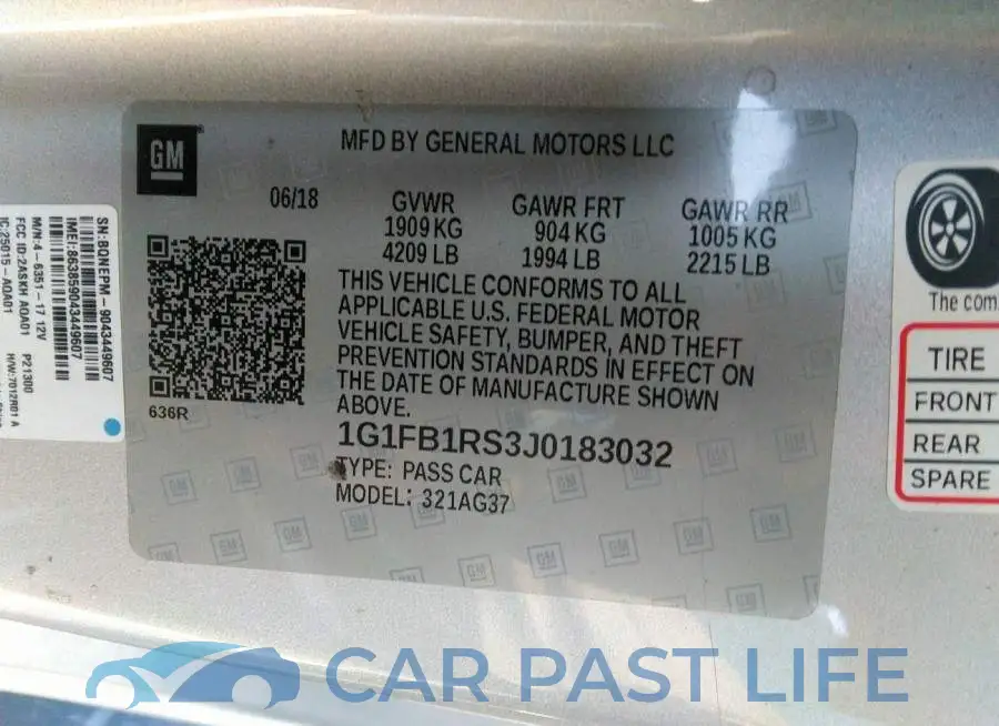 1G1FB1RS3J0183032# 9