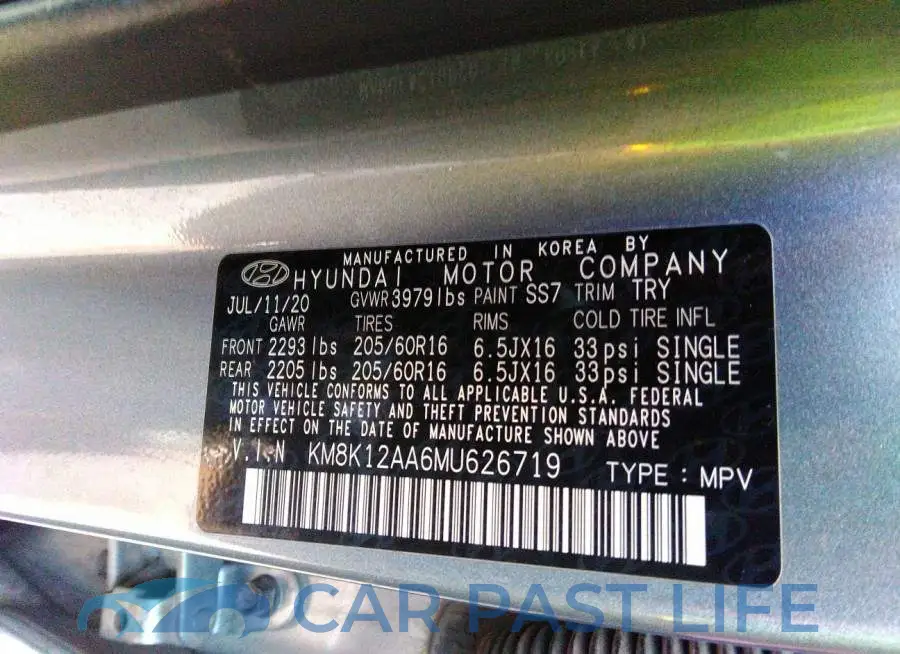 KM8K12AA6MU626719# 9