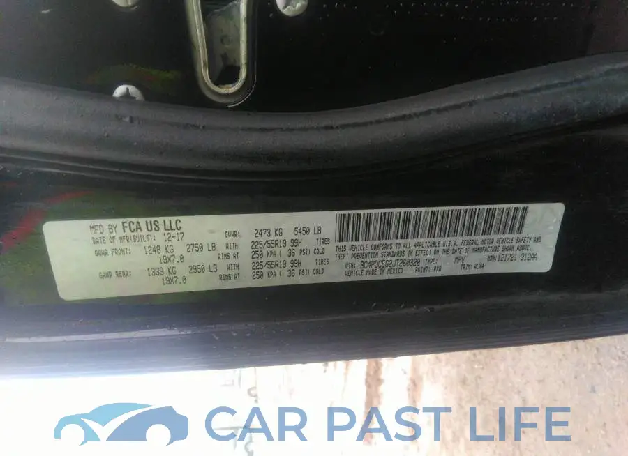 3C4PDCEG2JT260320# 9