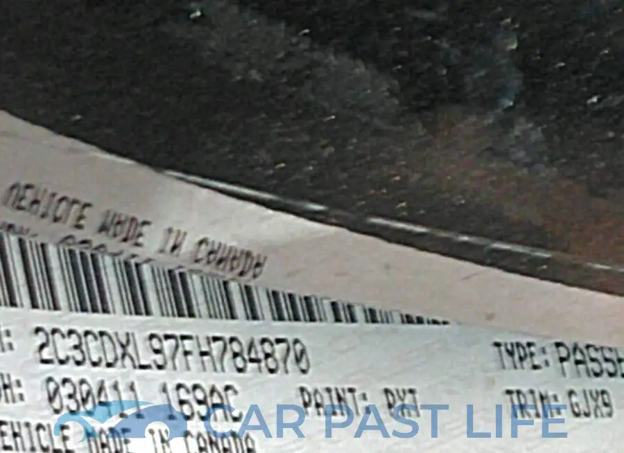 2C3CDXL97FH784870# 9