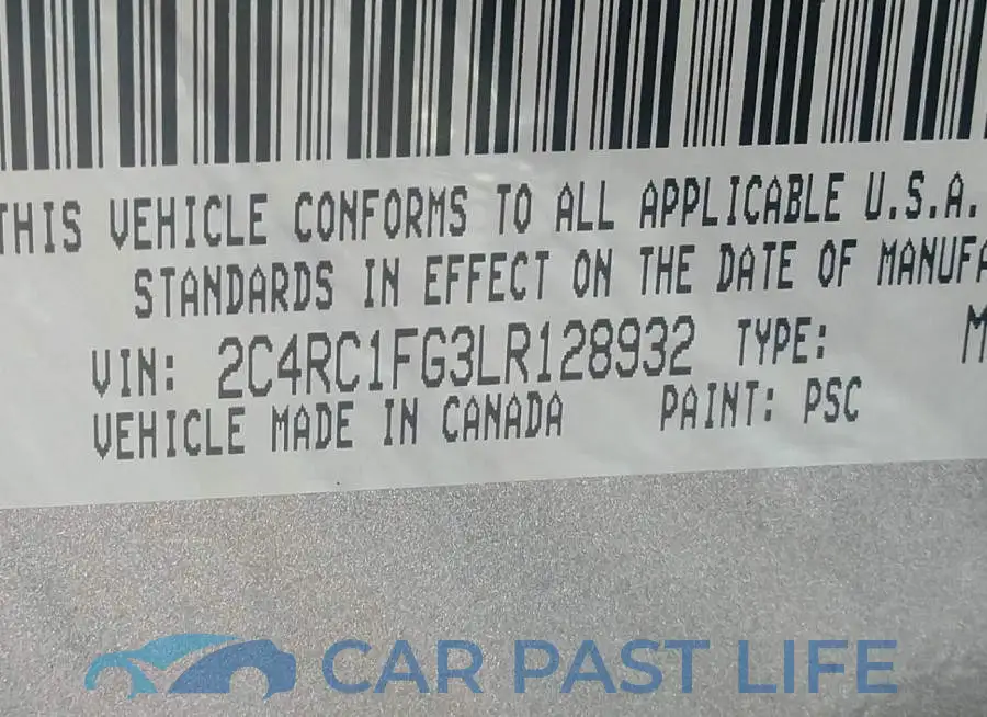 2C4RC1FG3LR128932# 9