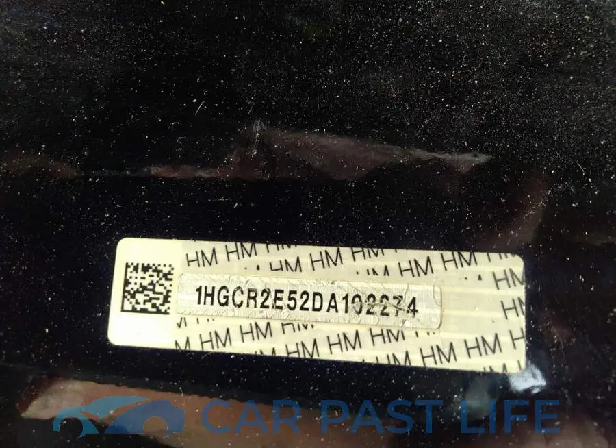 1HGCR2E52DA102274# 9
