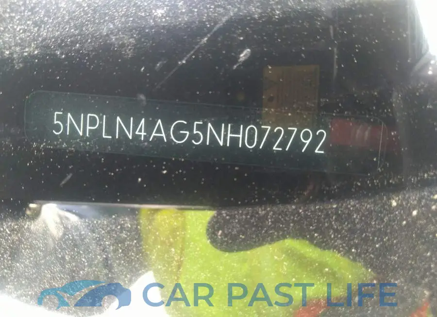 5NPLN4AG5NH072792# 9