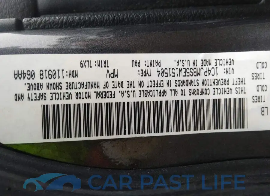 1C4PJMBS5EW151504# 9