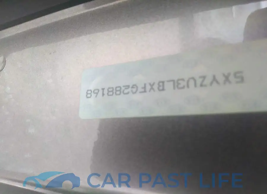 5XYZU3LBXFG288168# 9