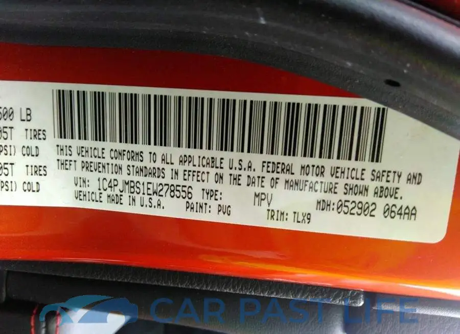 1C4PJMBS1EW278556# 9