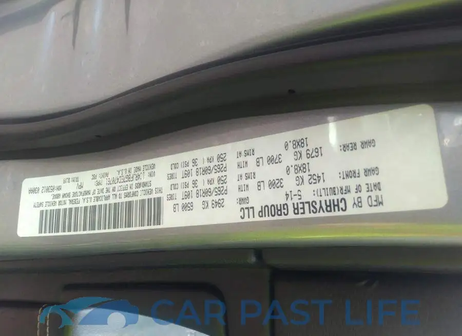1C4RJFBG7EC470761# 9