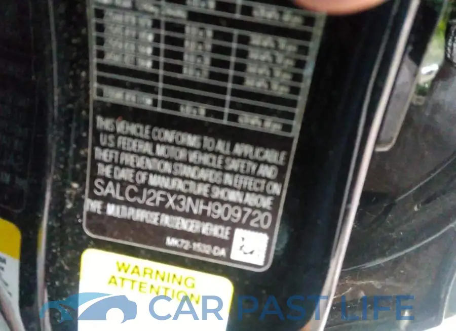 SALCJ2FX3NH909720# 9