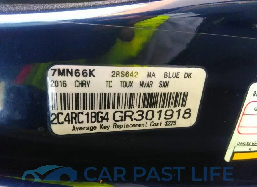 2C4RC1BG4GR301918# 9