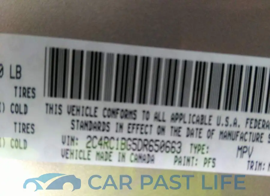 2C4RC1BG5DR650663# 9