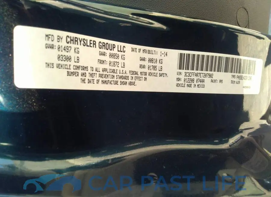 3C3CFFAR7ET207902# 9