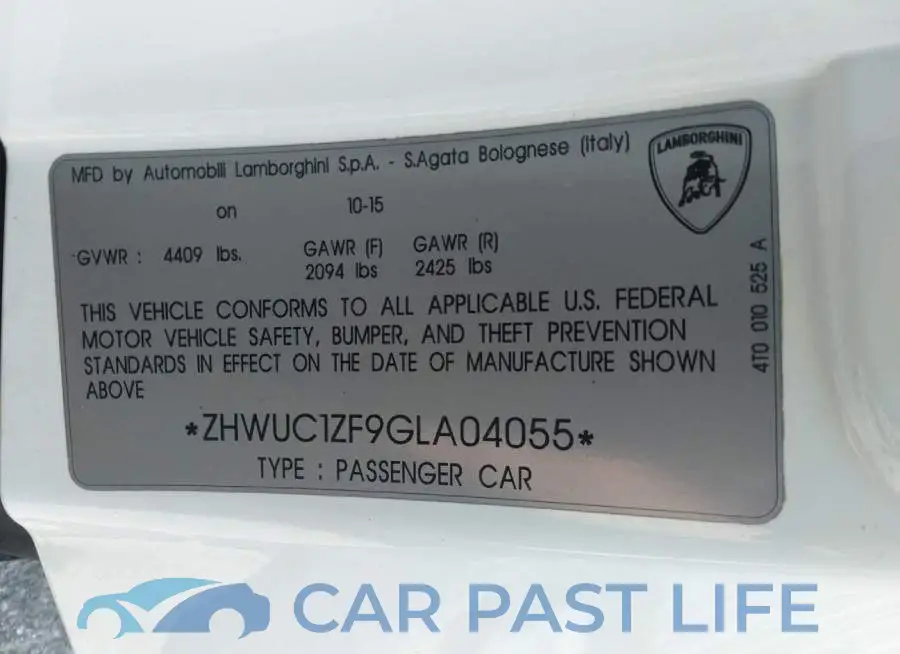 ZHWUC1ZF9GLA04055# 9