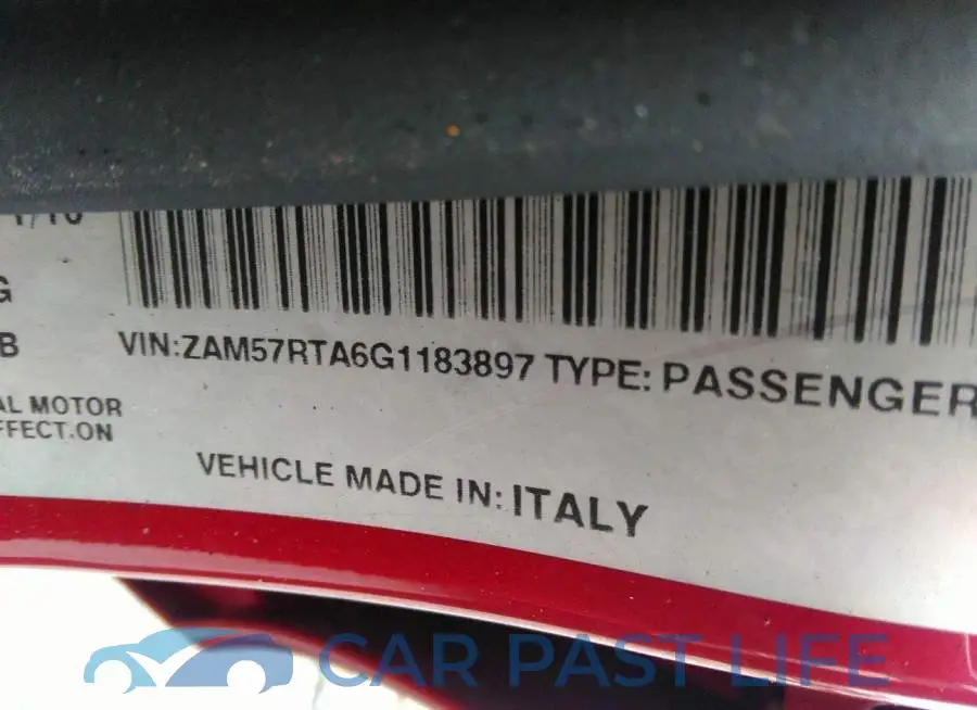 ZAM57RTA6G1183897# 9