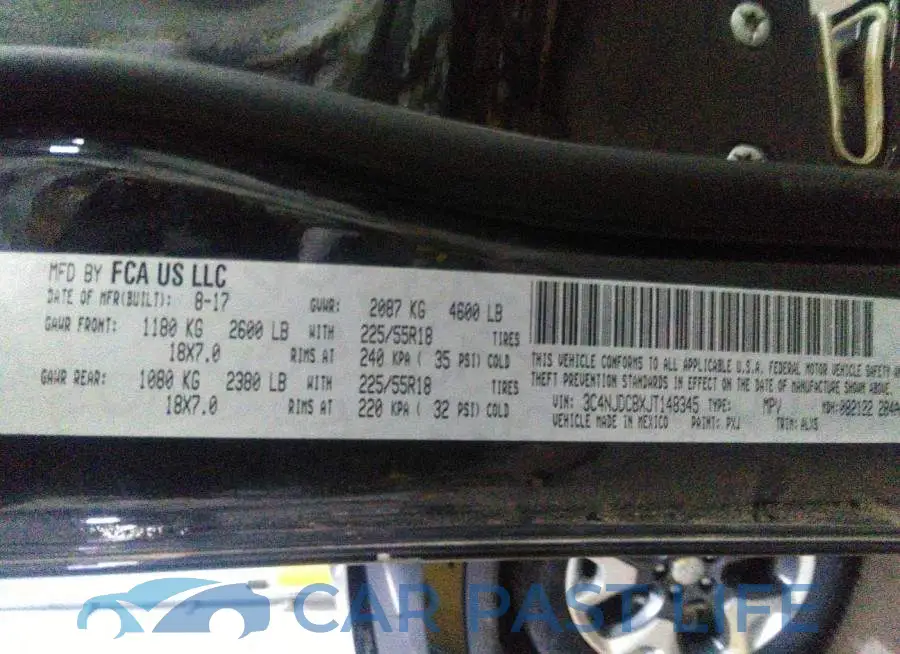 3C4NJDCBXJT148345# 9