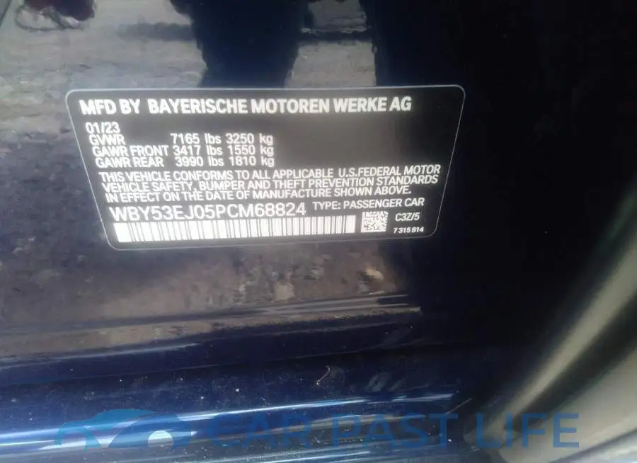 WBY53EJ05PCM68824# 9