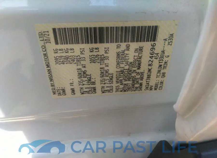5N1AT3BB1MC824696# 9