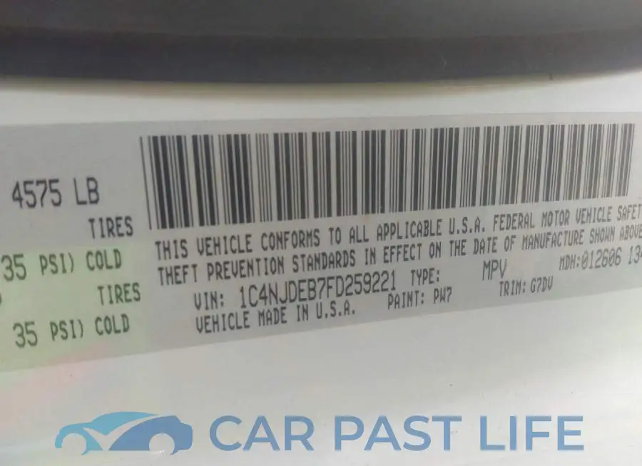 1C4NJDEB7FD259221# 9