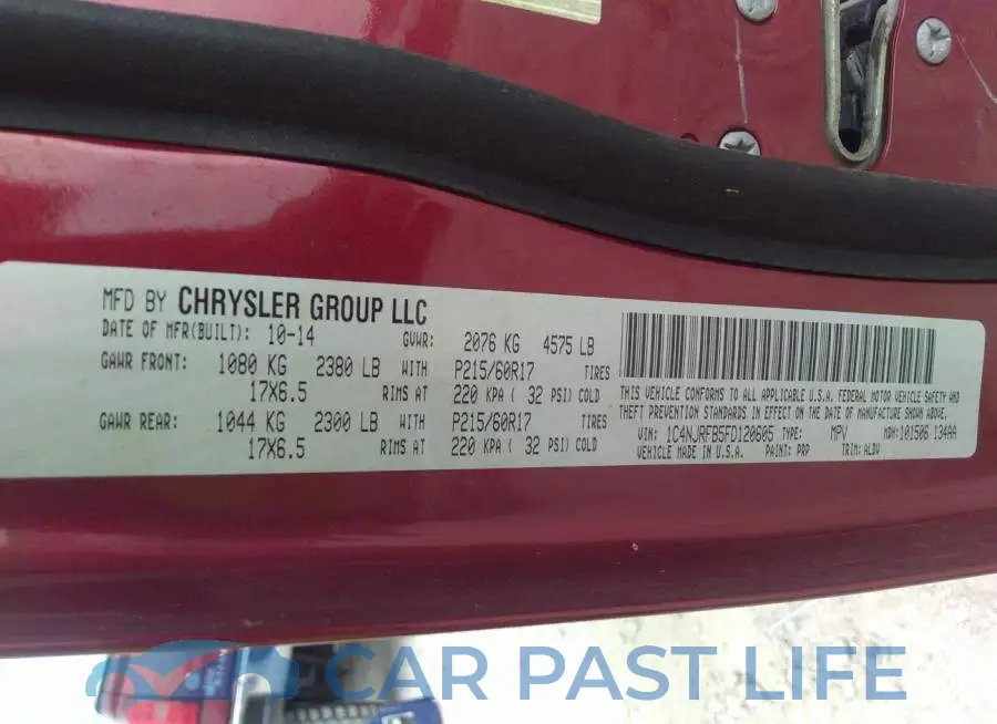 1C4NJRFB5FD120605# 9