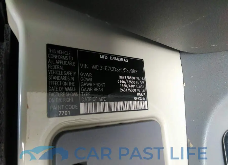 WD3FE7CD3HP539082# 9