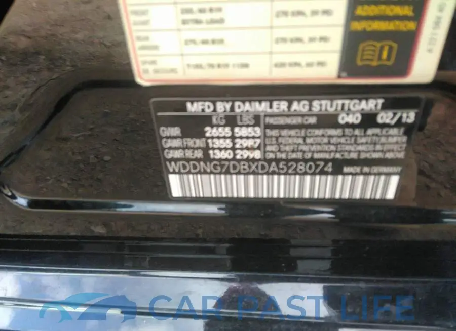 WDDNG7DBXDA528074# 9
