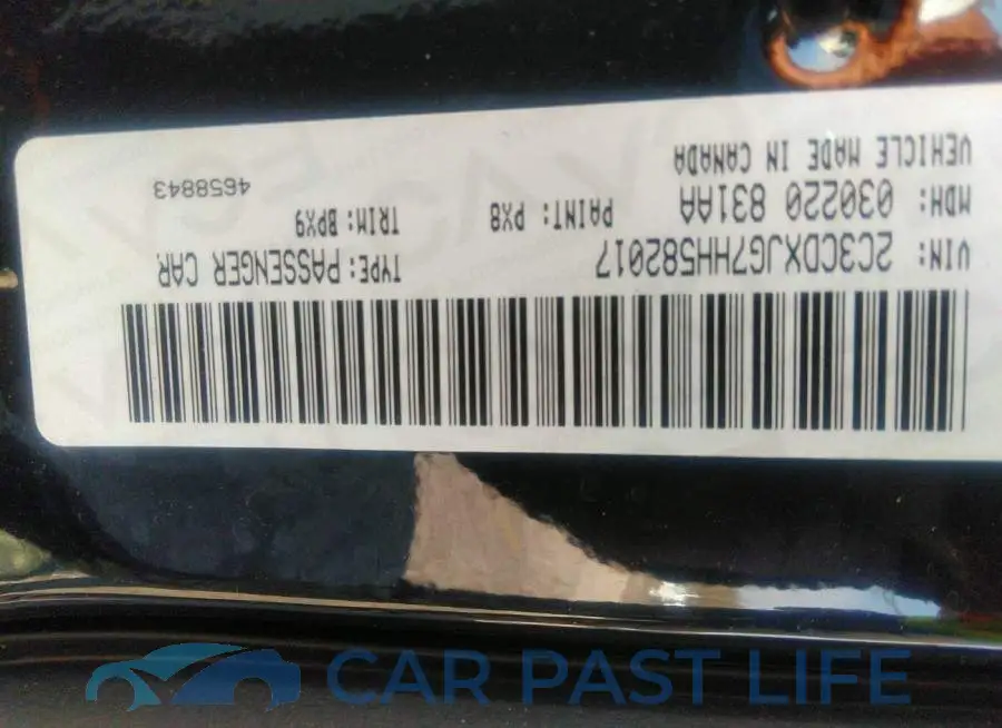 2C3CDXJG7HH582017# 9