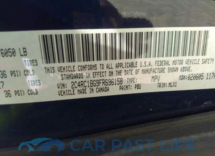 2C4RC1BG9FR696158# 9