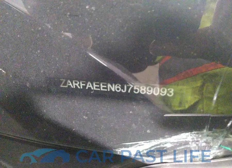 ZARFAEEN6J7589093# 9