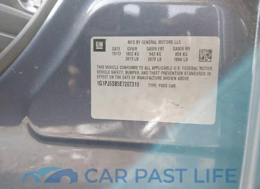 1G1PJ5SB5E7207319# 9