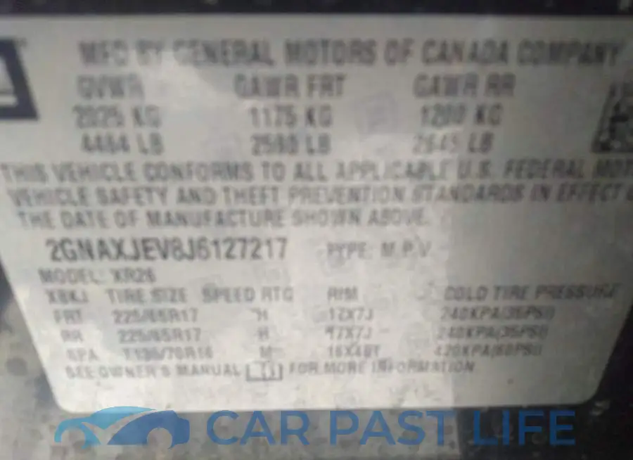 2GNAXJEV8J6127217# 9