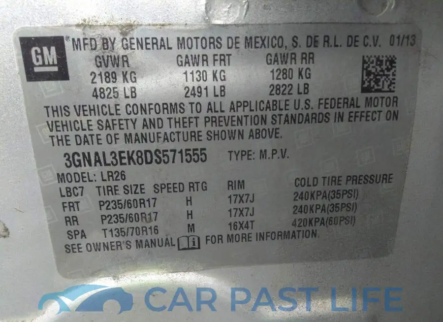 3GNAL3EK8DS571555# 9