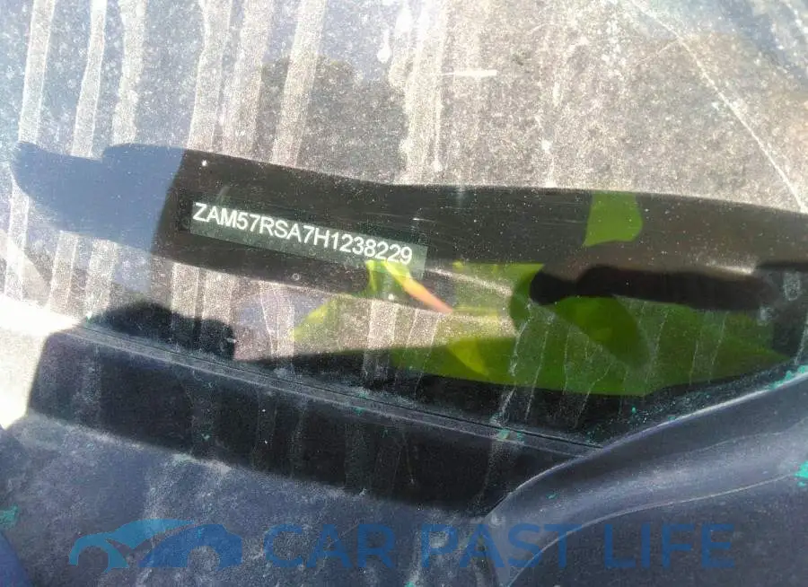 ZAM57RSA7H1238229# 9