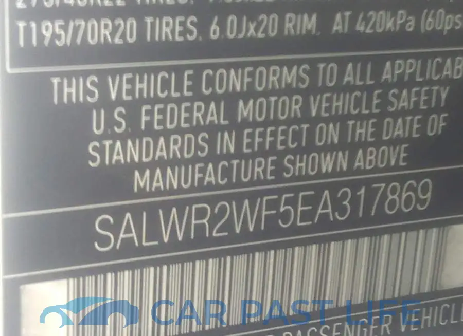 SALWR2WF5EA317869# 9