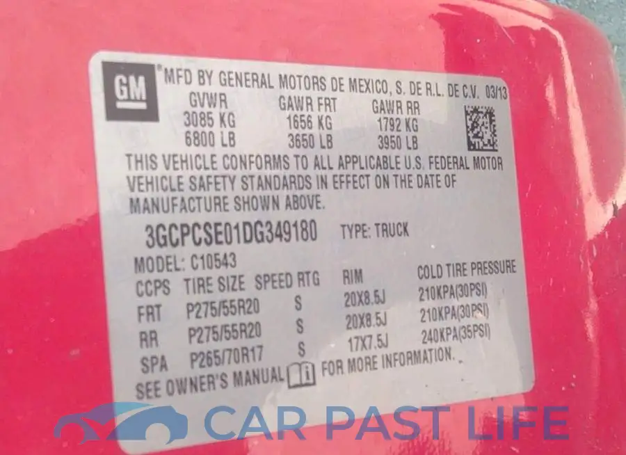 3GCPCSE01DG349180# 9