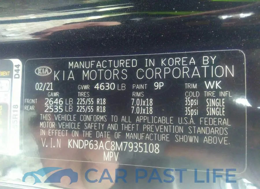 KNDP63AC8M7935108# 9