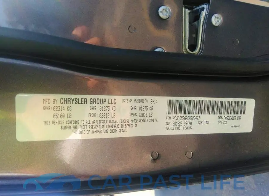 2C3CDXBG2EH329407# 9