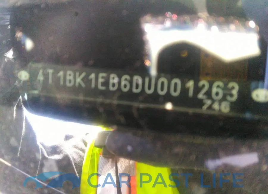 4T1BK1EB6DU001263# 9