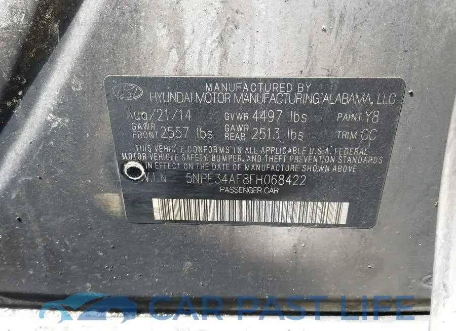 5NPE34AF8FH068422# 9