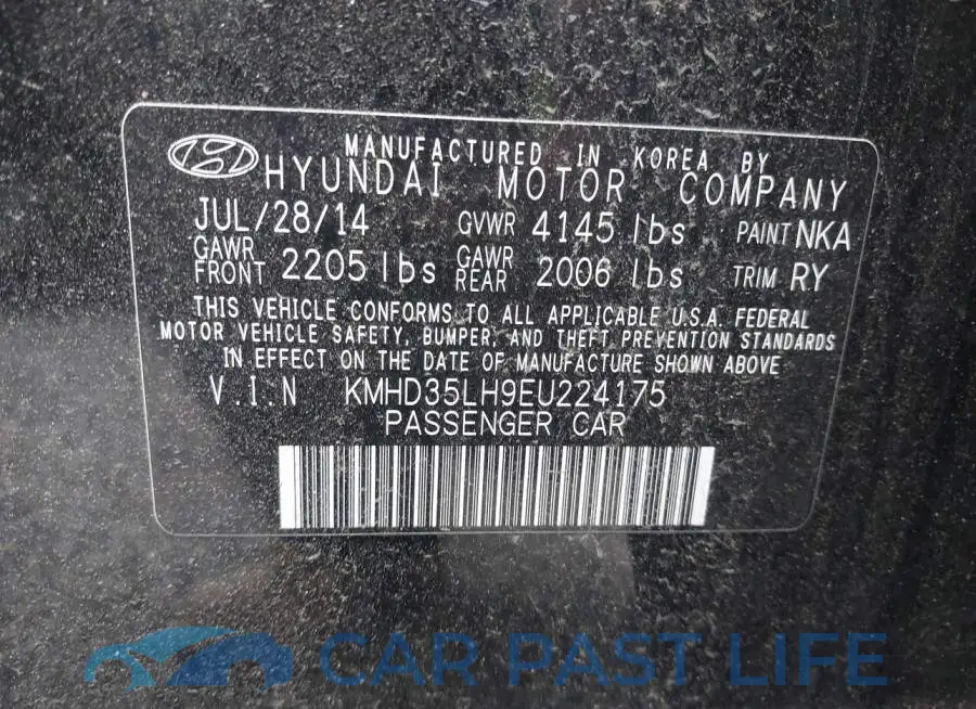KMHD35LH9EU224175# 9