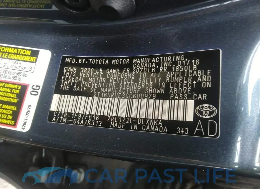 2T1BURHE3GC600979# 9
