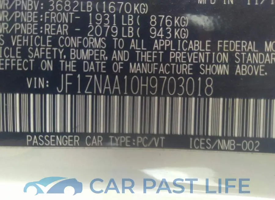 JF1ZNAA10H9703018# 9