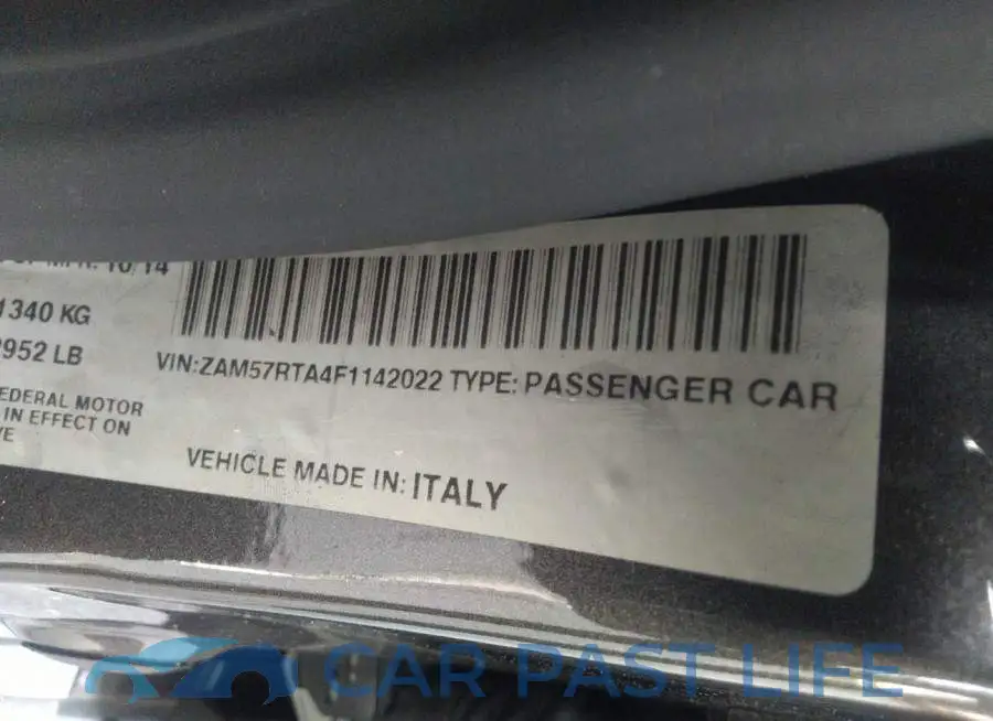 ZAM57RTA4F1142022# 9