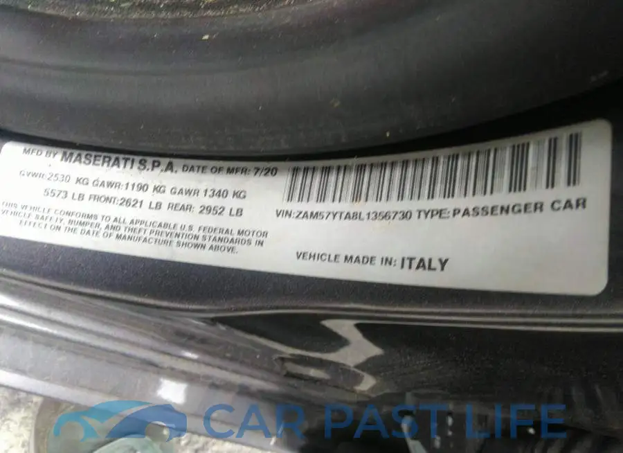 ZAM57YTA8L1356730# 9