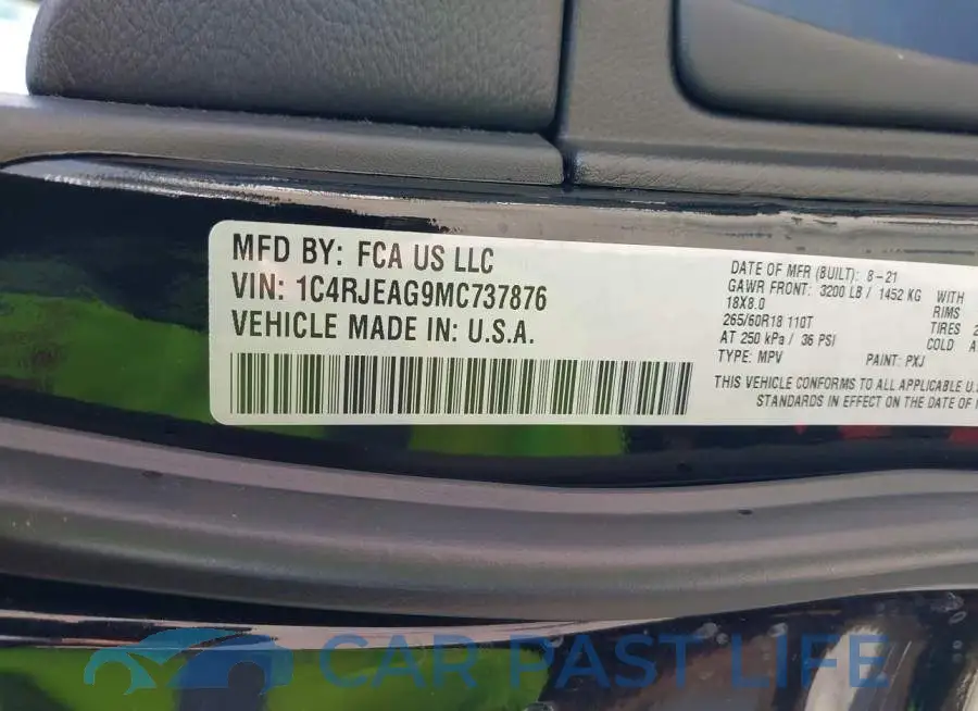 1C4RJEAG9MC737876# 9