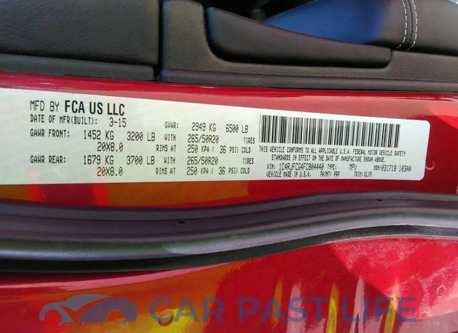 1C4RJFCG4FC804440# 9