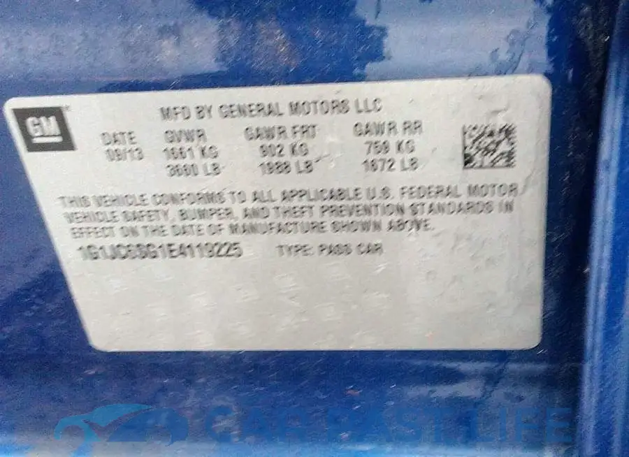 1G1JC6SG1E4119225# 9