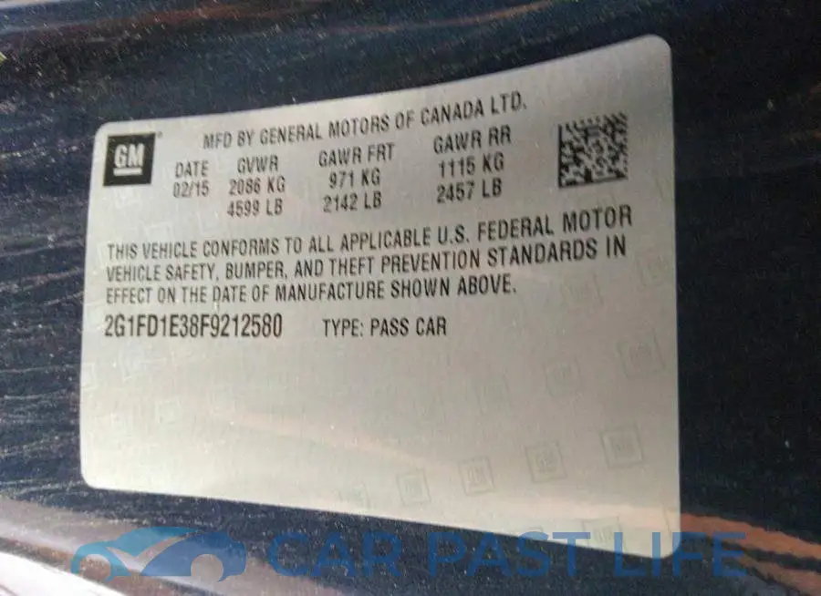 2G1FD1E38F9212580# 9